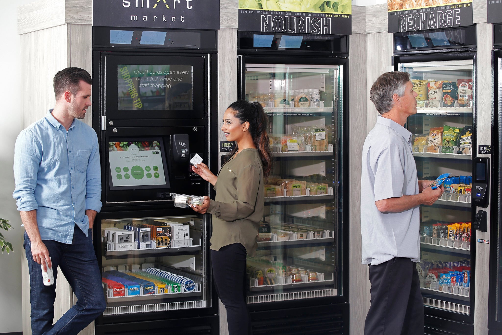 Vending machines for sale – AI-enabled commercial vending machines ready for placement