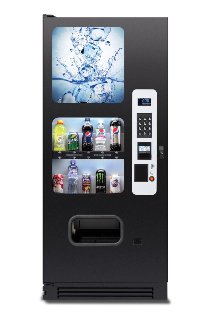 Drink Vending Machine With Card Reader