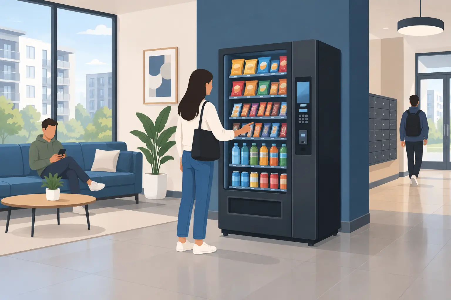 Best Vending Machines for Apartment Buildings