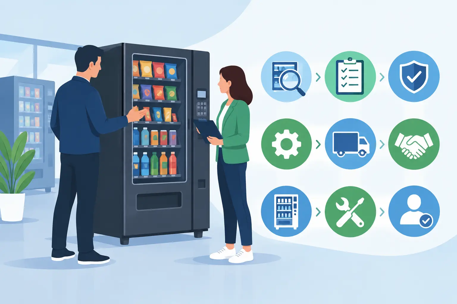 Buying Used Vending Equipment Safely in 8 Steps
