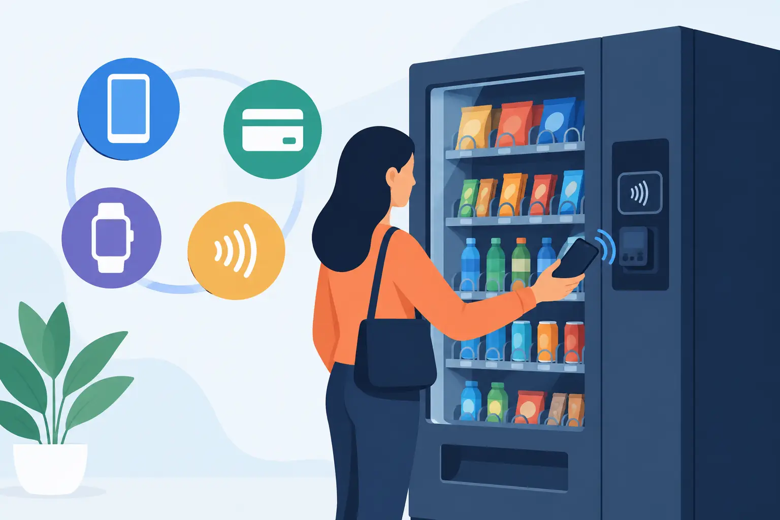 Cashless Vending Machine Payment Systems