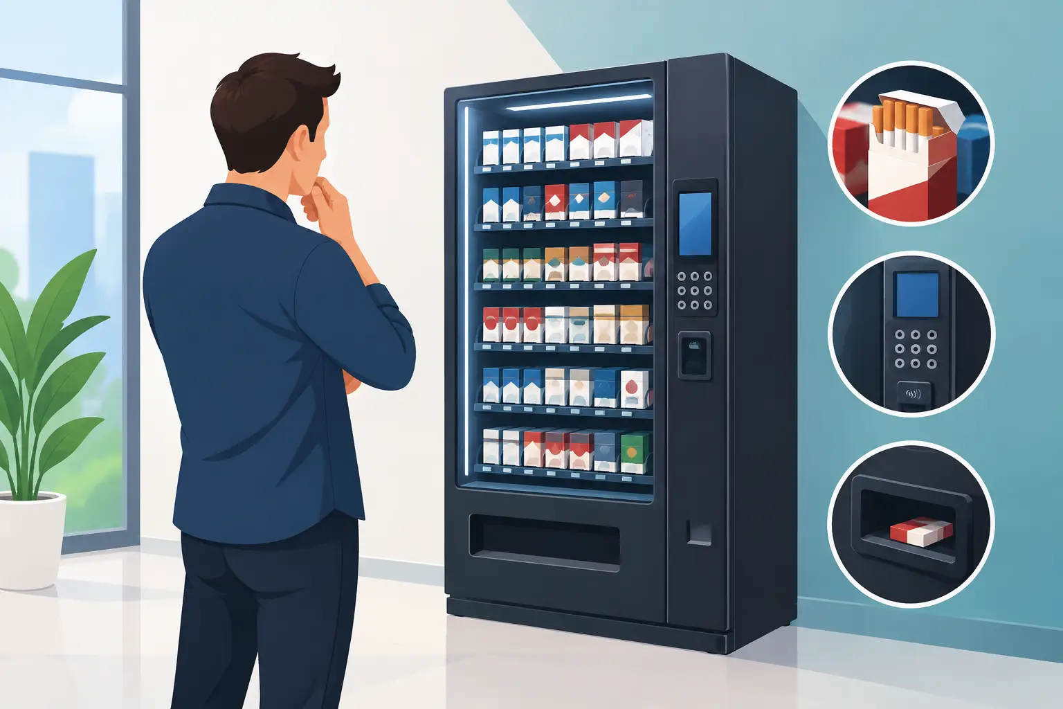 Choosing a Tobacco Vending Machine for Sale