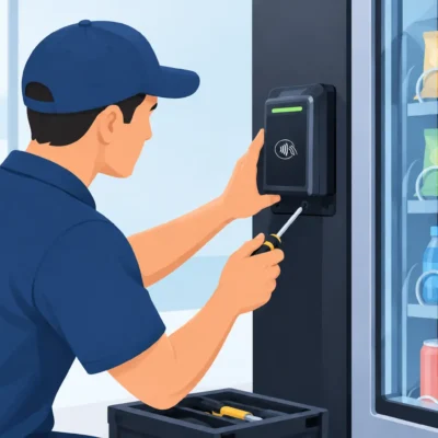 Installing Vending Machine Card Readers the Right Way
