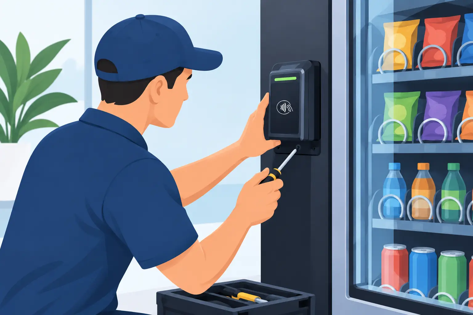 Installing Vending Machine Card Readers the Right Way