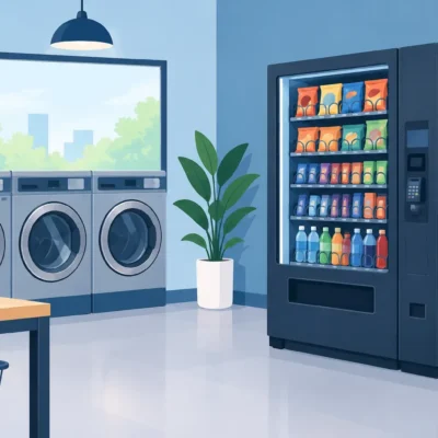 Laundromat Vending Machines That Earn Their Space