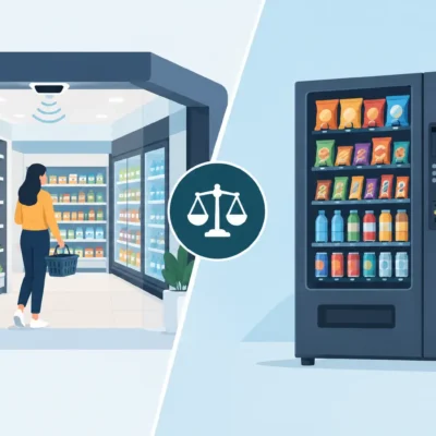 Smart Stores Versus Vending Machines Compared