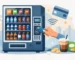 Snack and Drink Vending Machine With Card Reader