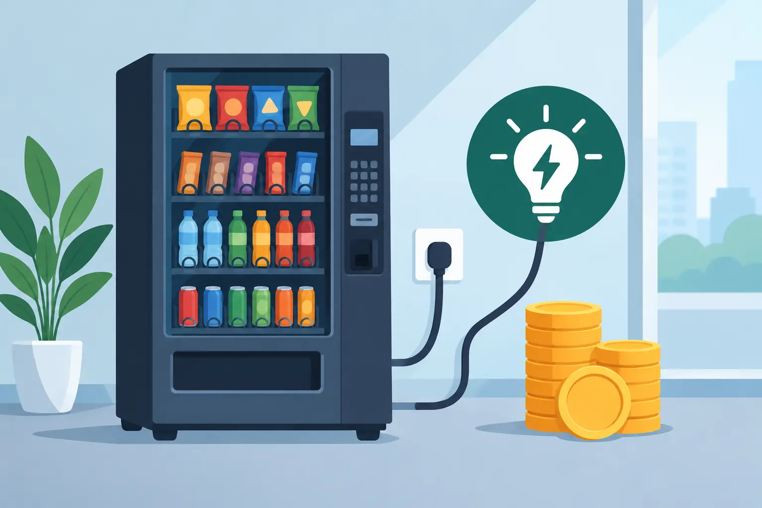 Vending Machine Electricity Cost: What to Budget