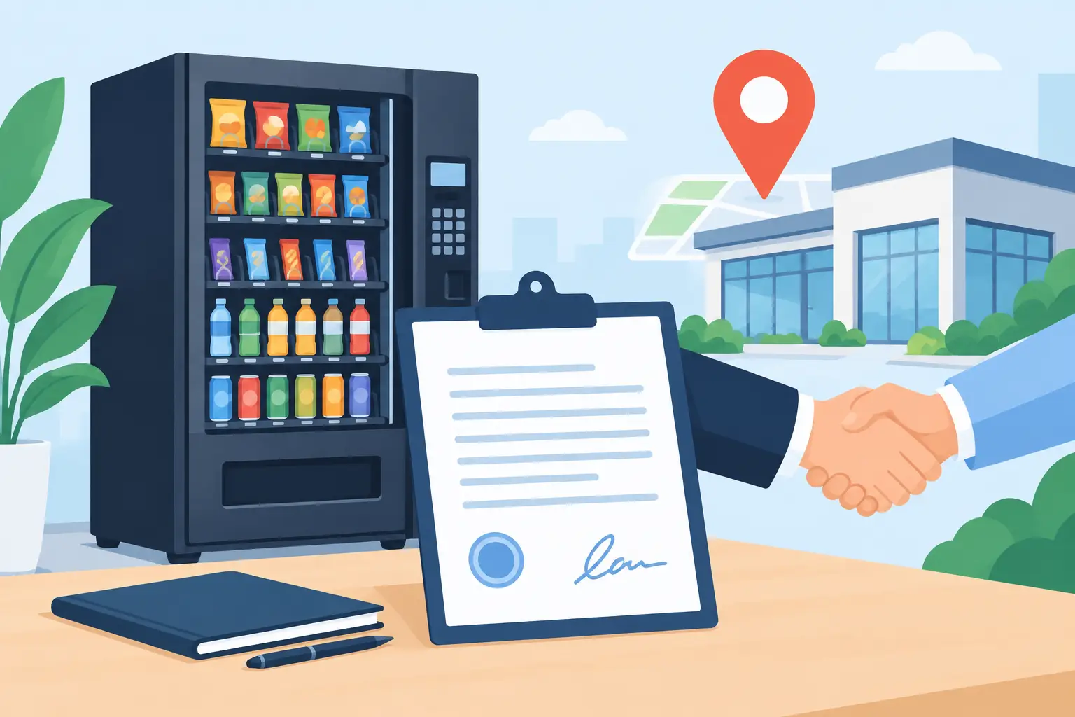 Vending Machine Location Contract Template Guide