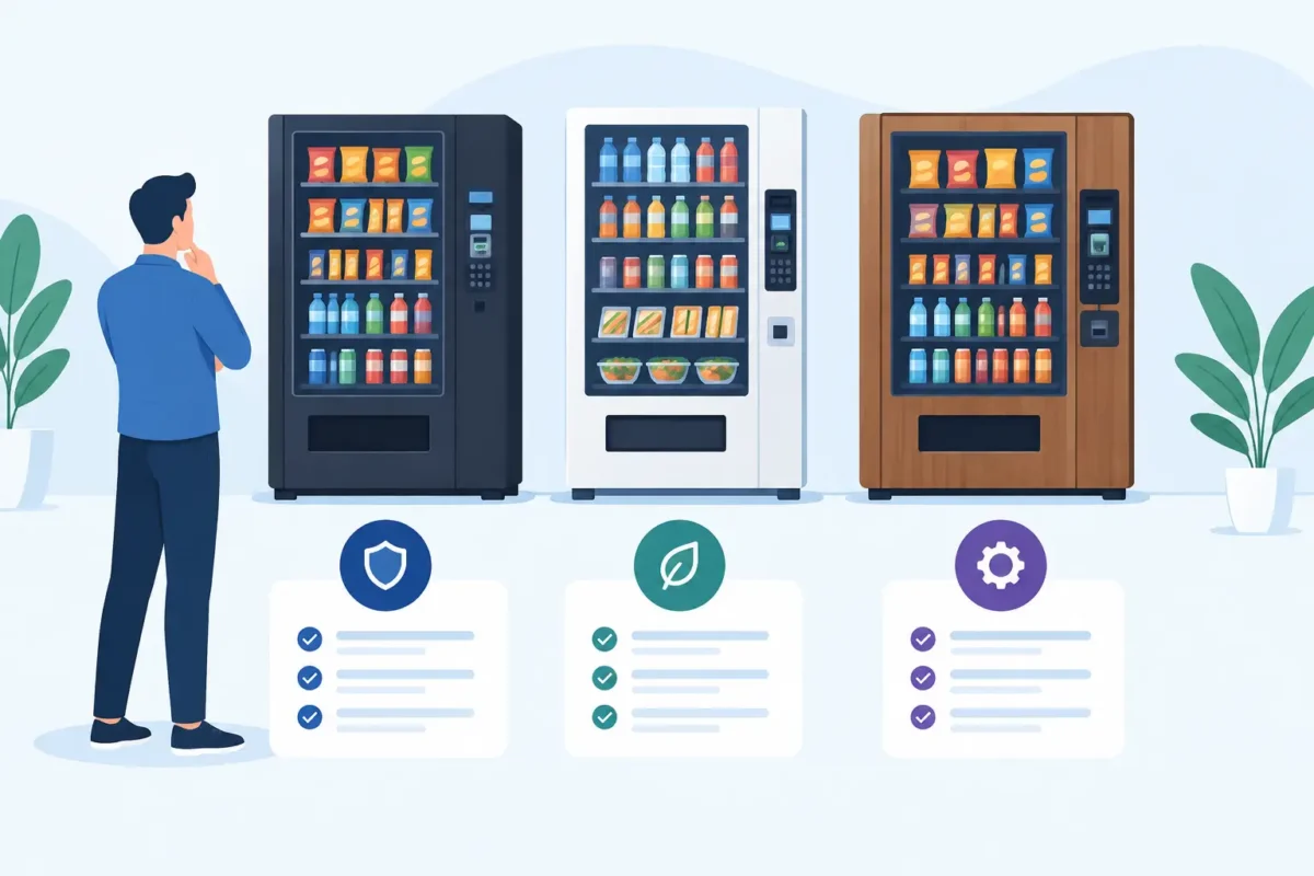 Vending Machine Product Comparison for Buyers