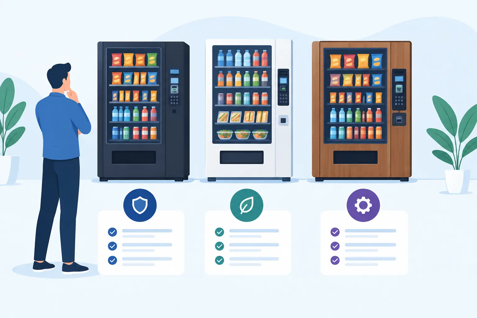 Vending Machine Product Comparison for Buyers