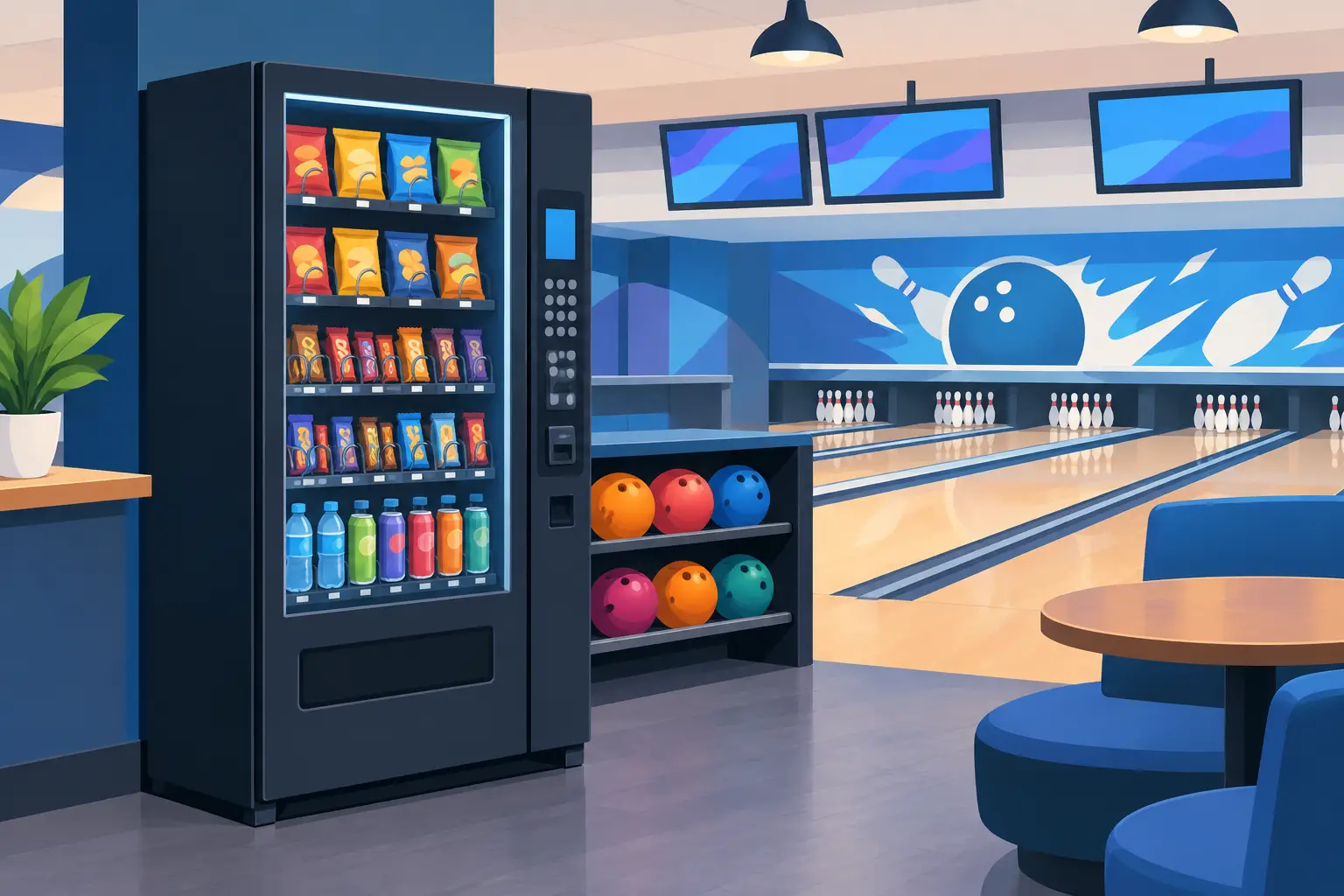 Vending Machines for Bowling Alleys That Sell