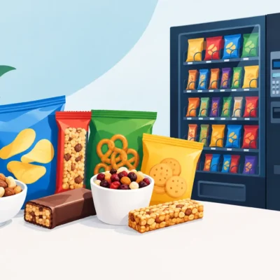 Best Snacks for Vending Machines That Sell