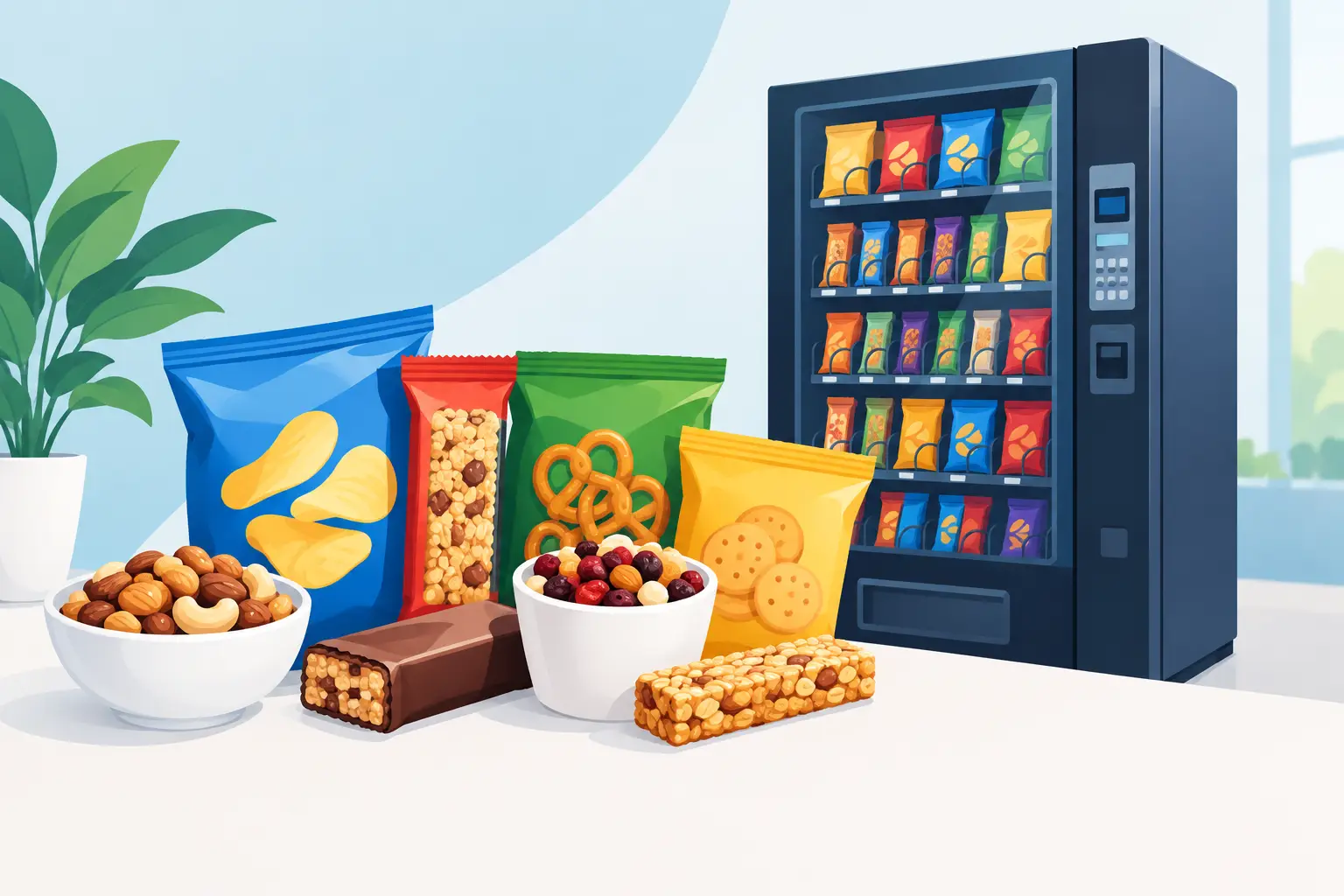 Best Snacks for Vending Machines That Sell