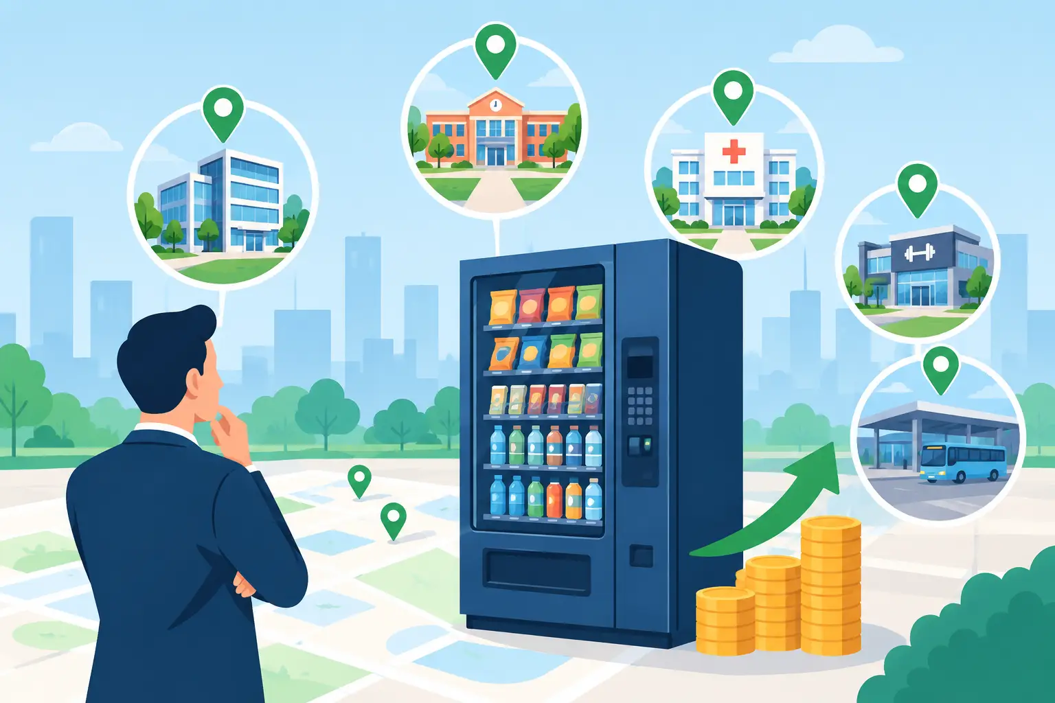 Choosing Profitable Vending Locations That Pay